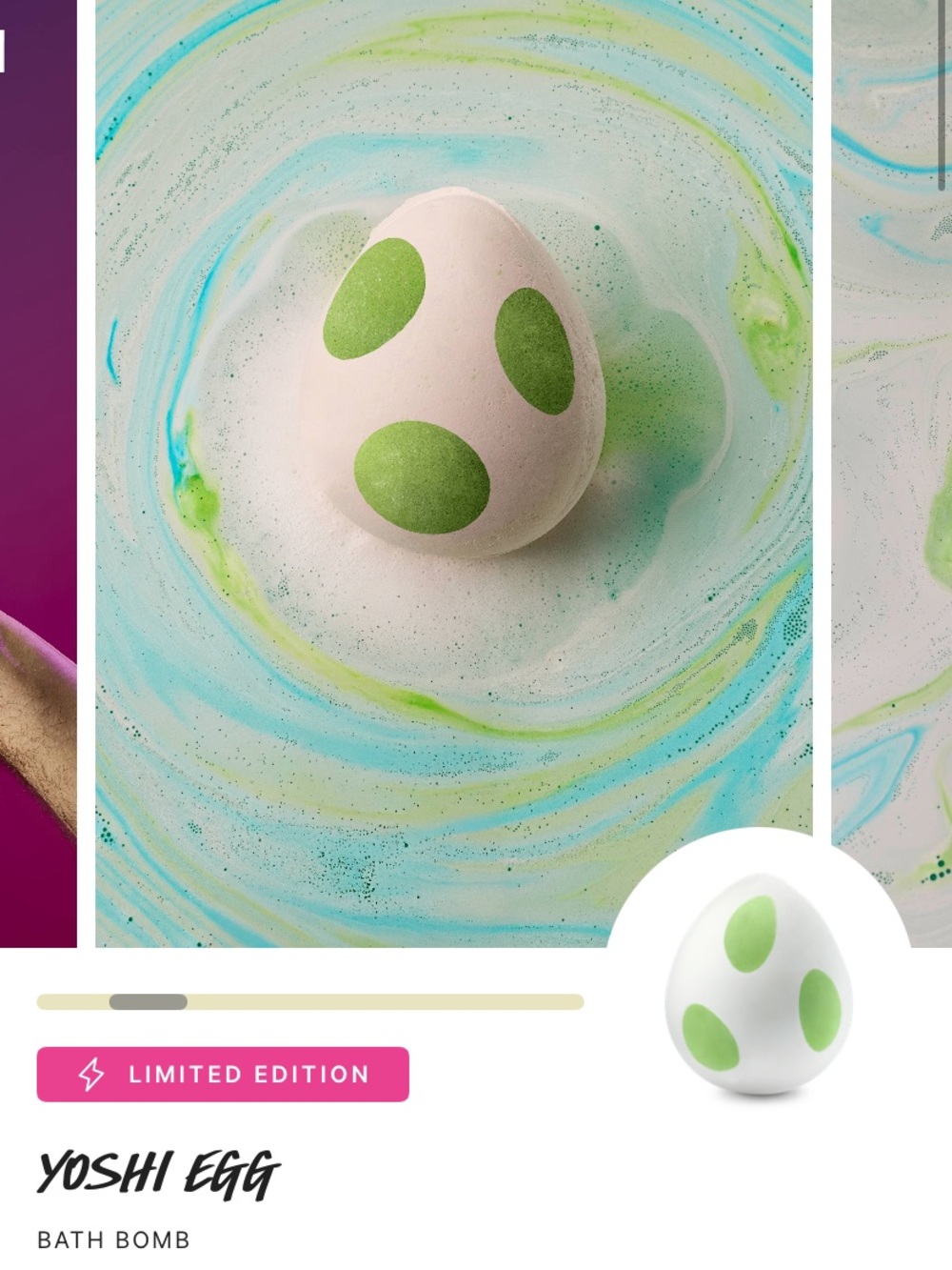 LUSH Yoshi Egg Bath-Bomb